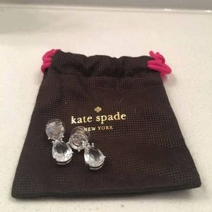 Kate Spade crystal earrings